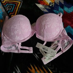 Victoria's Secret Pink Lace Bra